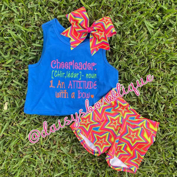 Cheerleader definition set DAISYS BOWTIQUE
