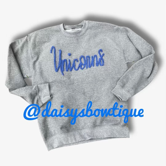 UNICORNS CREWNECK