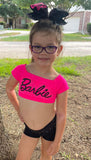 Barbie Crop and Bow