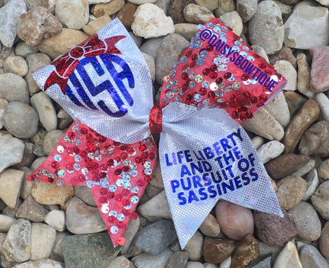 USA sassy bow