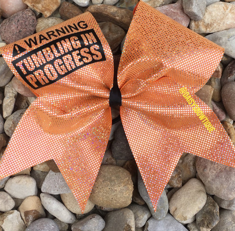 WARNING BOW (tumble)