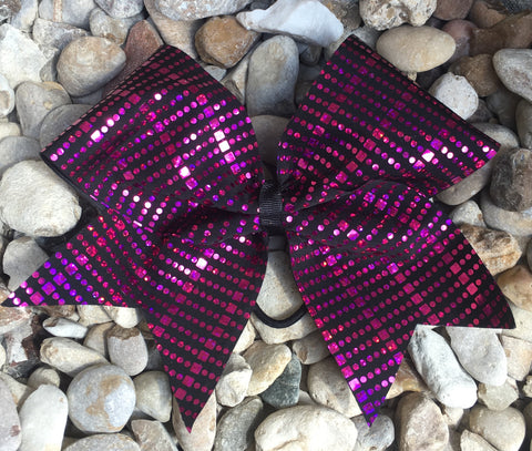 PINK SPARKLE BOW