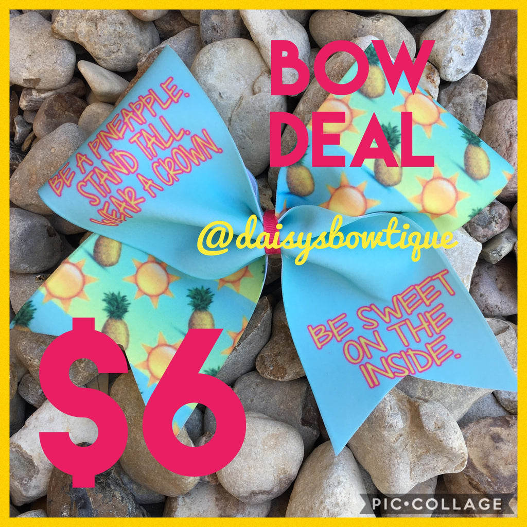 Pineapple deal bow