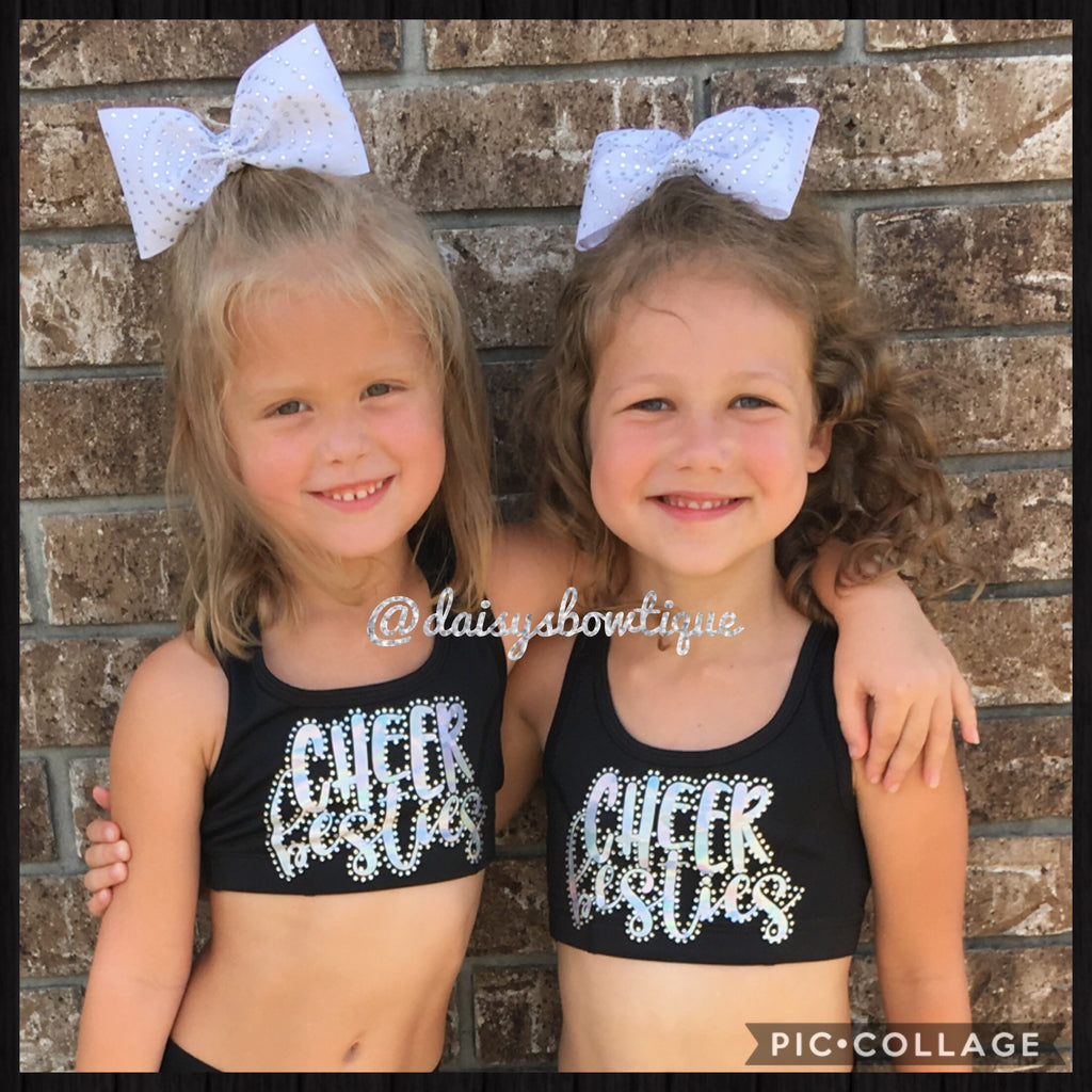 Cheer Besties sports bra