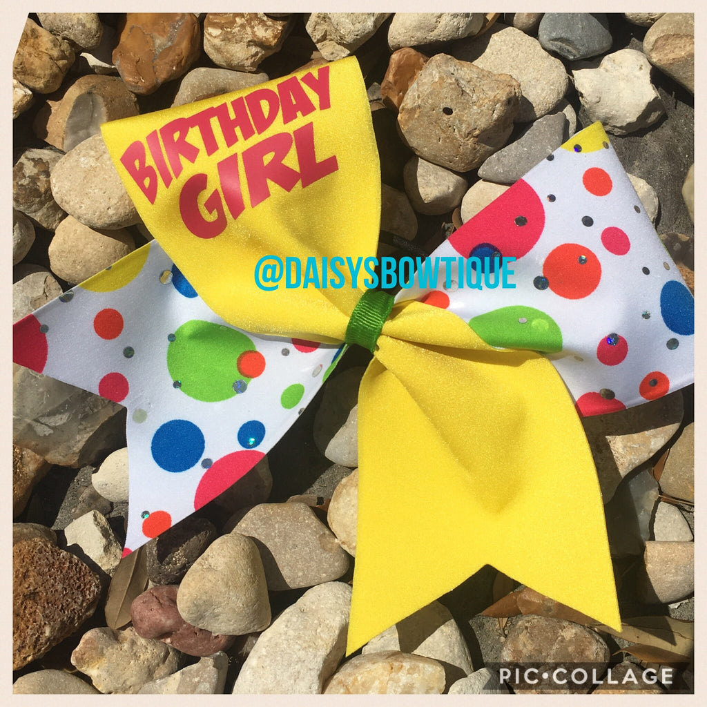 Birthday Girl Bow