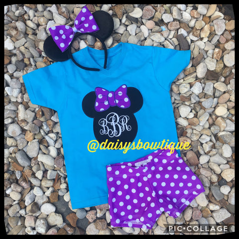 Purple Minnie set