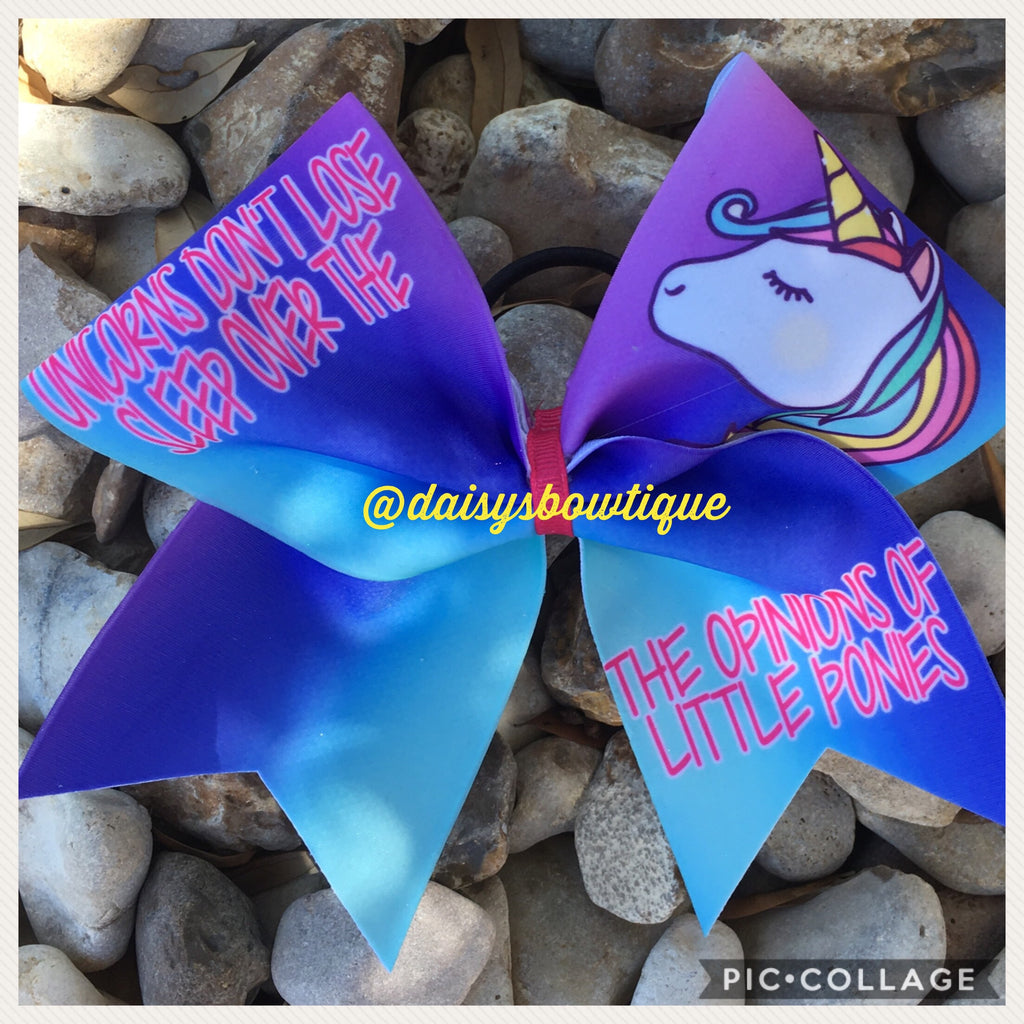 Unicorns don't lose sleep